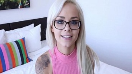 ShesNew - Stunning Petite (Elsa Dream) Wants To Be A Pornstar
