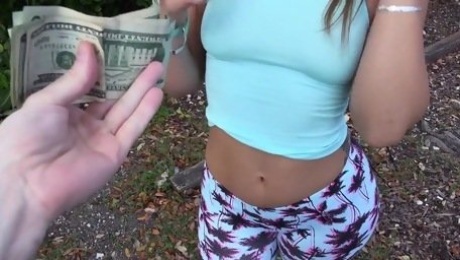 Big ass Kelsi Monroe POV sex for money