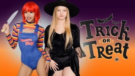 Trick or Threesome - DadCrush Halloween Porn