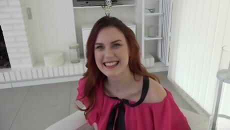 Mind suck Screw with Titty Redhead At Casting